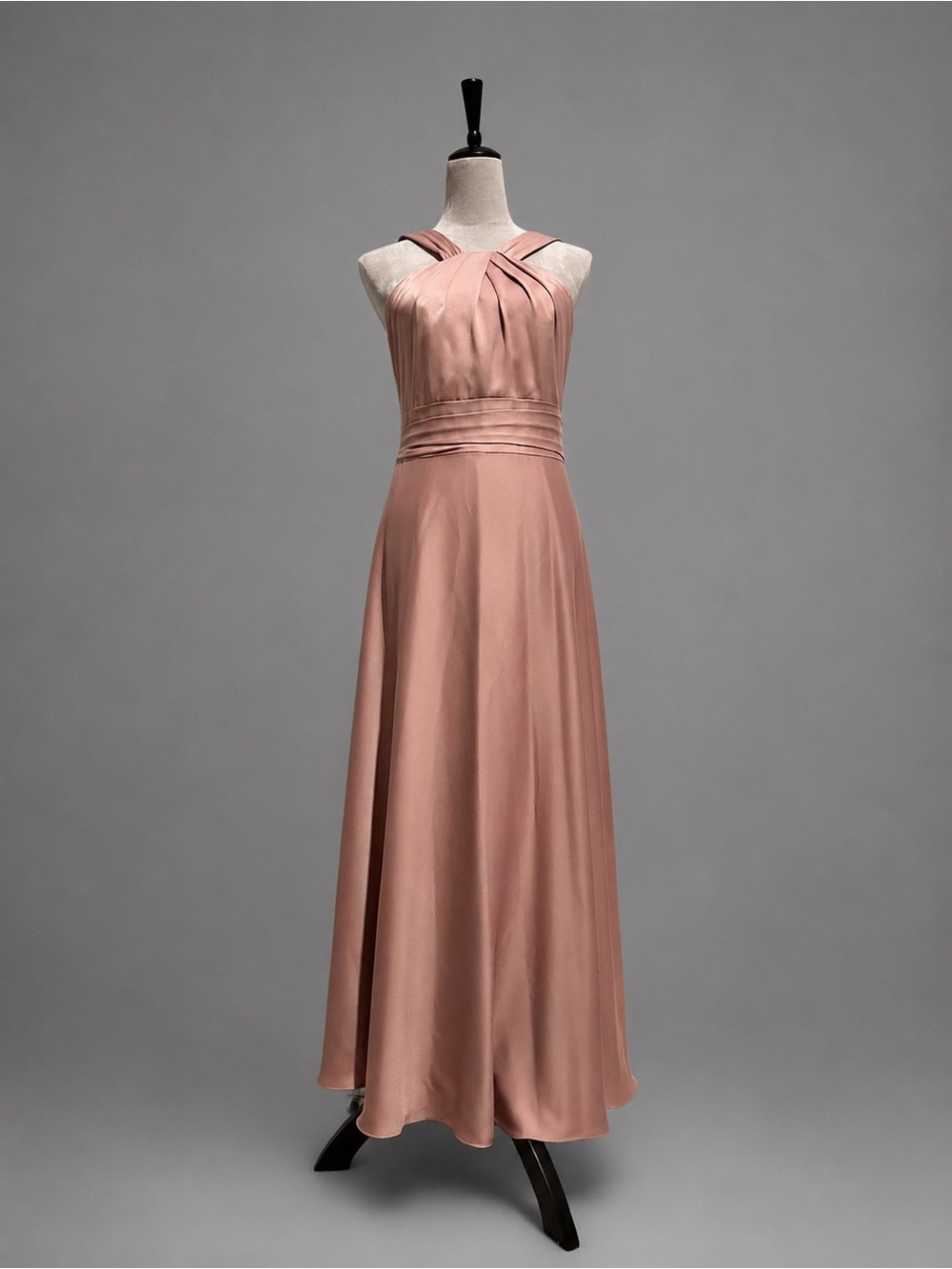 OLEG CASSINI Halter Evening Dress